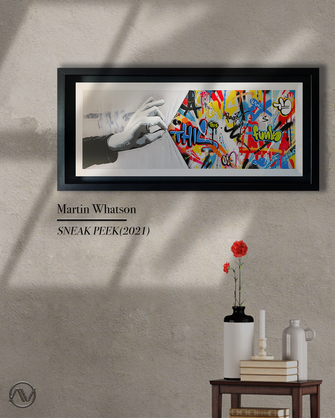 2枚セットMARTIN WHATSON THE CRACK,SNEAK PEEK - 美術品